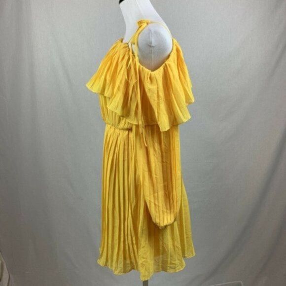 Revolve Endless Rose Dress Pleated One Shoulder - Picture 7 of 7